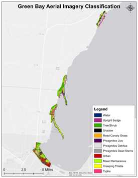 Sample Green Bay map.