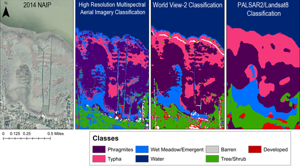 Comparison maps.