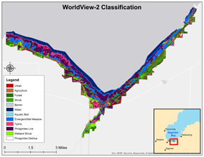 Sample worldview map.