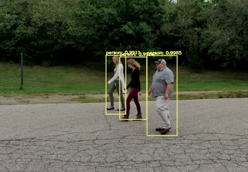 AI Detection of railroad intruders