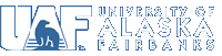 University of Alaska Fairbanks logo.