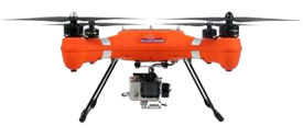 Orange drone.