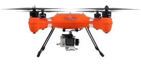 Orange drone.