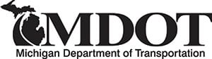 Michigan Department of Transportation logo.