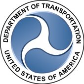 US Department of Transportation logo.