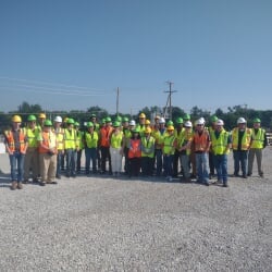 Field Visit to Grade Separation Construction site