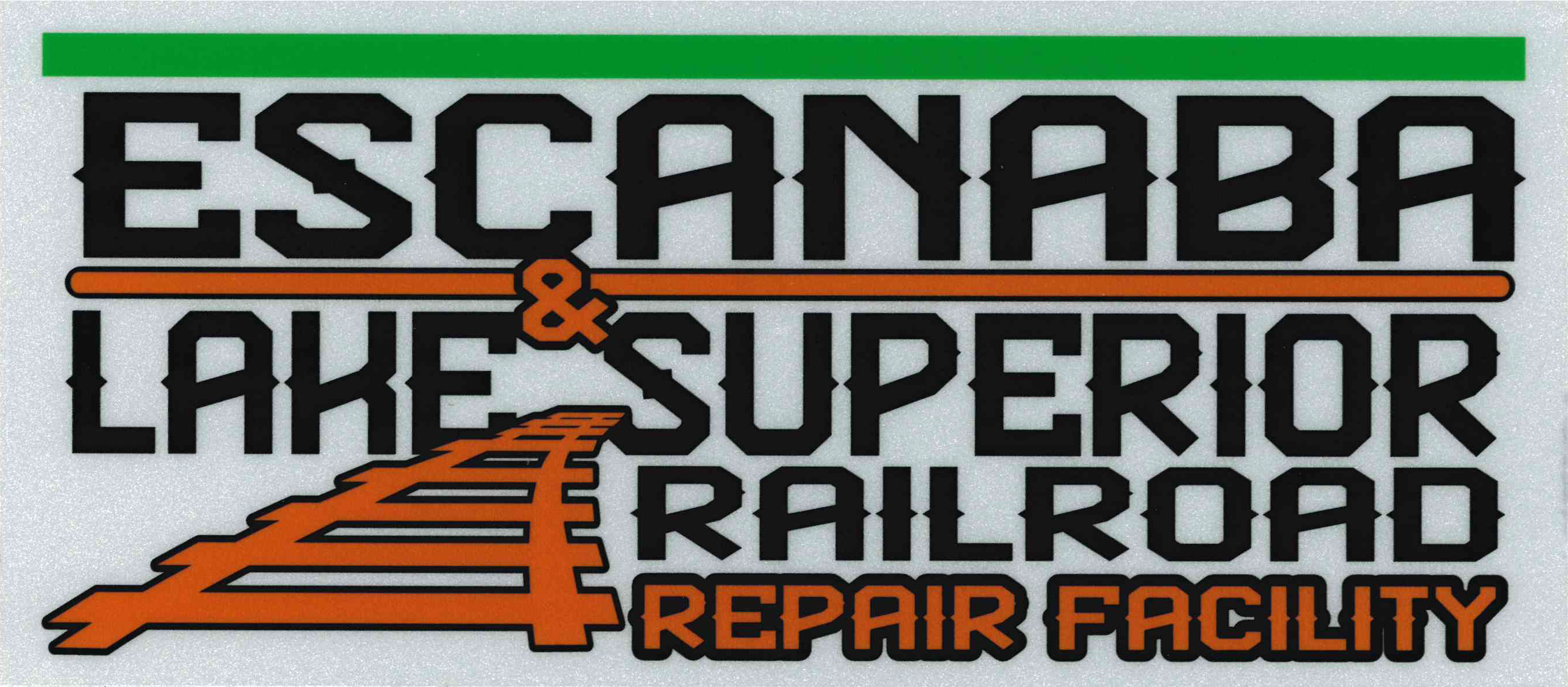 Escanaba Lake Superior Railroad Repair Facility Logo