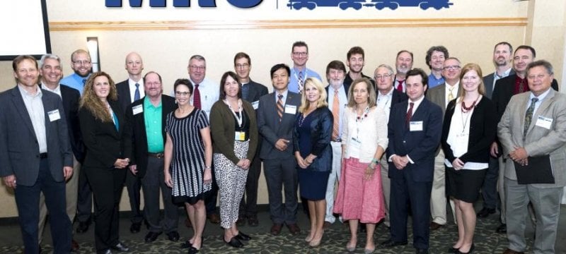 Conference showing a large group of attendees.