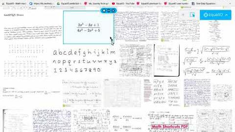 Preview image for (Archived) EquatIO® for Google: How to use Screenshot Reader video