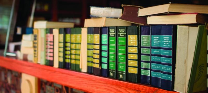 Books at The Library restaurant