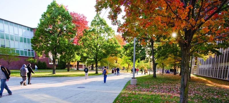 A view from Tech's campus.