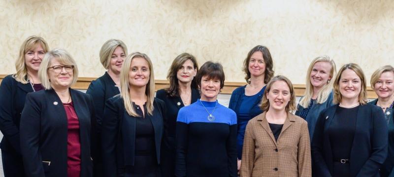 Group of PCA inductees.