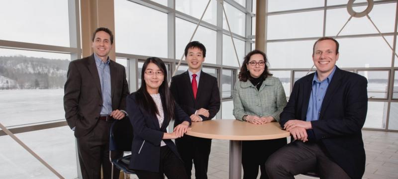 Group photo of several award winning researchers.