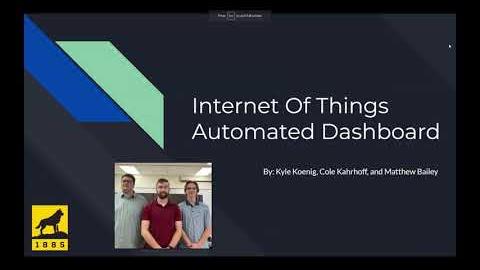 Preview image for Internet Of Things Dashboard video