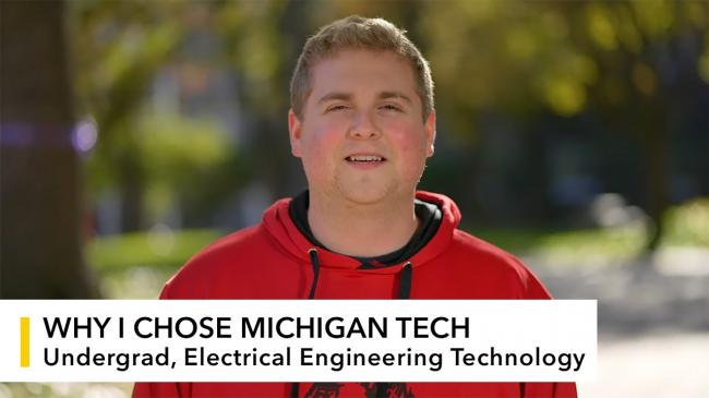Preview image for My Michigan Tech: Austin Kucharski video