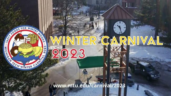 Preview image for See the 2023 Michigan Tech Winter Carnival Statue Winners video