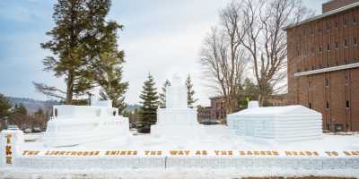 Keepers of the Light: Tau Kappa Epsilon Voyages to MTU Winter Carnival Snow Statue Victory
