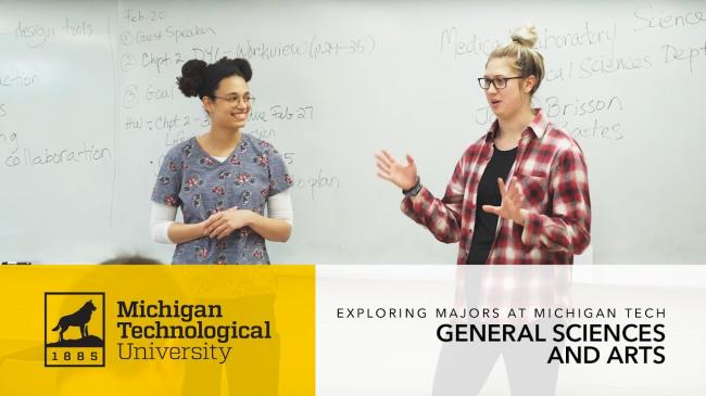Preview image for Exploring Majors: General Sciences and Arts Program video