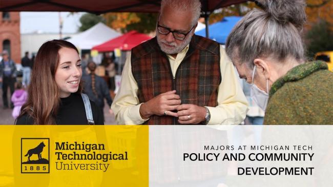 Preview image for Michigan Tech Policy and Community Development Major video