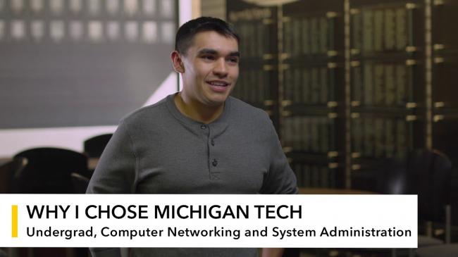 Preview image for My Michigan Tech: James Hax video