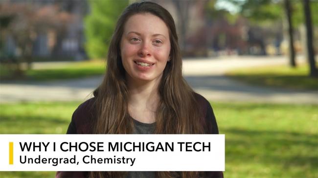 Preview image for My Michigan Tech: Abby Schwartz video