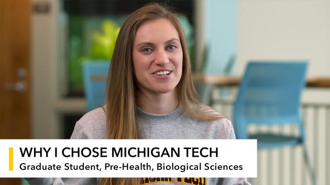 Preview image for My Michigan Tech: Jill Poliskey video