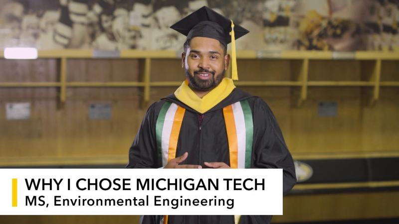 Preview image for My Michigan Tech: Kiran Udayakumar video