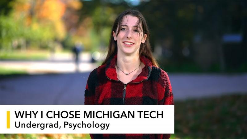 Preview image for My Michigan Tech: Hannah DeRuyter video
