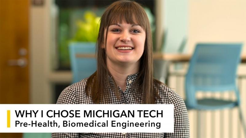 Preview image for My Michigan Tech: Lindsay Sandell (BME) video