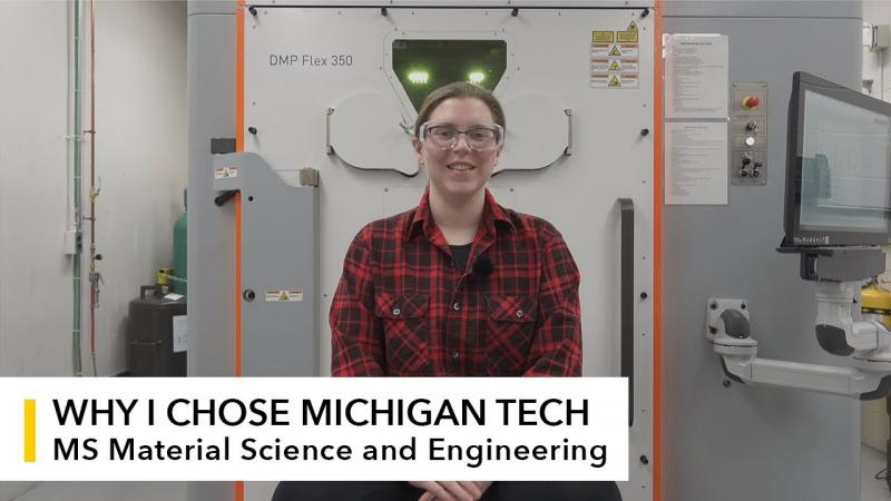 Preview image for My Michigan Tech:  Mieka Clark video