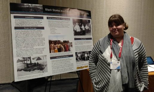 Historical Society Award University Archivist Lindsay Hiltunen with