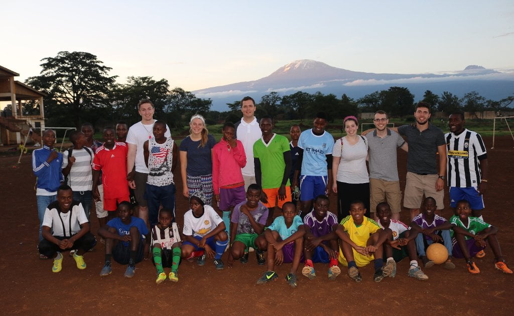 Pavlis Institute students traveled to Tanzania to install a small lab, using Rasberry Pi computers, at Majengo Children's Home. Tech students took a break to play soccer with local children.