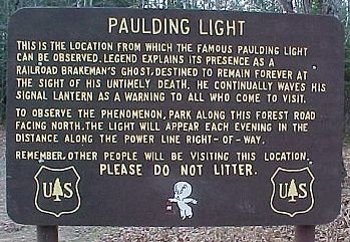 The forest service sign is seasonal. 