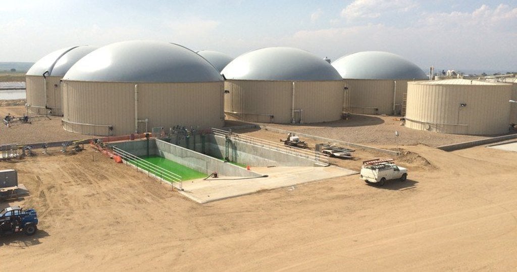 Chemical engineers from Michigan Tech's Sustainable Futures Institute assessed the processes that convert food waste and manure into bio-methane at Colorado's Heartland Biogas Facility LLC.