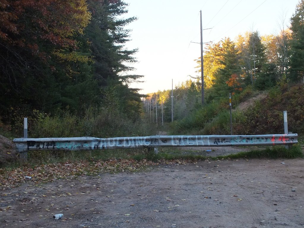 The Paulding Lights are traditionally viewed from this dead-end on Robbins Pond Road.