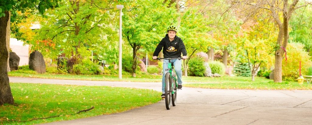 Michigan Tech has been named a Bicycle Friendly University.