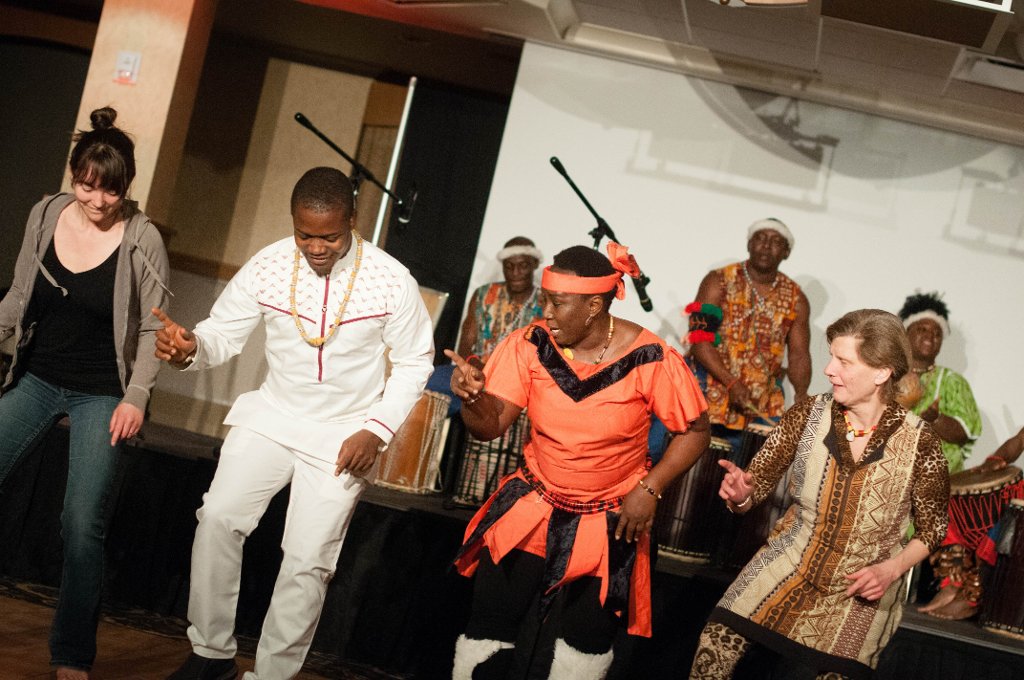 Dance is an integral part of the annual African Night at Michigan Tech, and now it's a part of International Education Week 2017.
