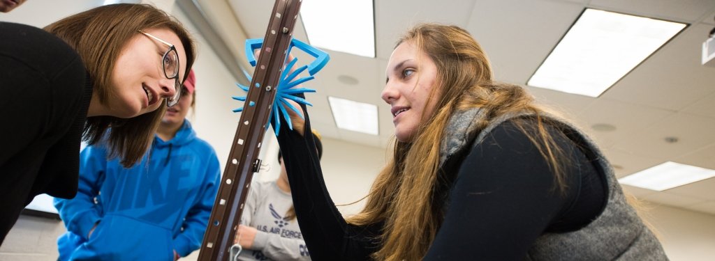 Who says math homework can't be fun? Students in calculus 3 used 3-D printers to study pendulum clocks.