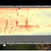 heat map of bridge damage