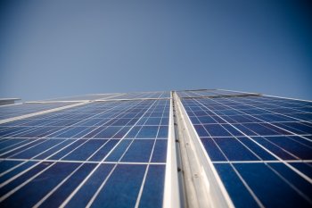 A solar panel.