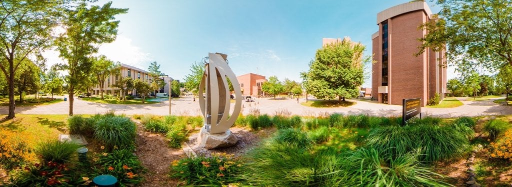 Wind Harp on Campus