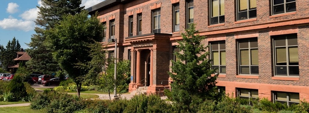 Exterior of Academic Office Building