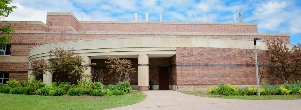 Exterior of Minerals and Materials Engineering Building