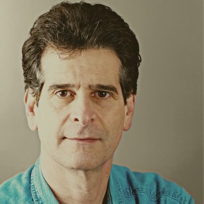A portrait of Dean Kamen.