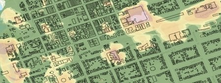 Modeling the estimated accumulation of industrial hazards on a postindustrial landscape to highlight higher-risk hotspots requires a spatial and temporal approach. Image Credit: Dan Trepal