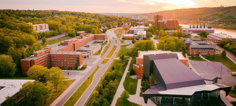 Michigan Technological University's campus.