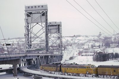 Brige and train