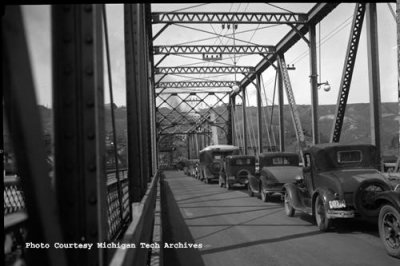 swing bridge view