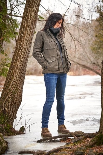 Leanne Simpson shown outdoors is one of the speakers in the Michigan Tech Series Work in Transition by our Institute of Policy, Ethics, and Culture