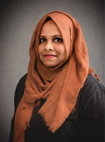 Graduate student speaker, Mehnaz Tabassum